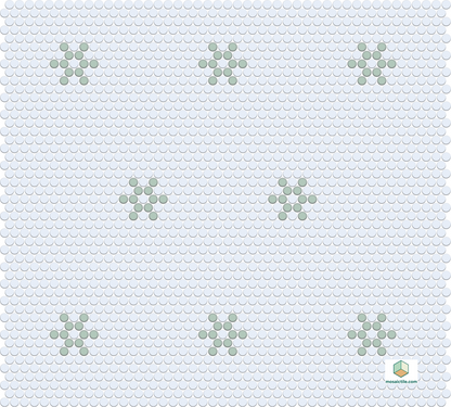 Snowflake | Pinnacle Penny Round Patterns