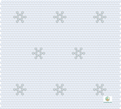 Snowflake | Pinnacle Penny Round Patterns