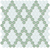 Celadon Green on White