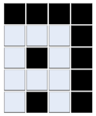 Strada Border | Craftsman Squares | Glazed Porcelain