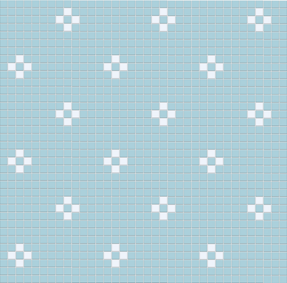 Annex | Glazed Square Porcelain | Pinnacle Pattern