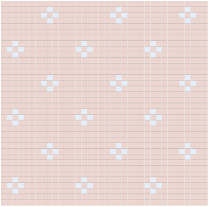 Annex | Glazed Square Porcelain | Pinnacle Pattern