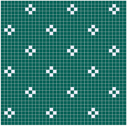 Annex | Glazed Square Porcelain | Pinnacle Pattern