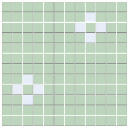 Annex | Glazed Square Porcelain | Pinnacle Pattern