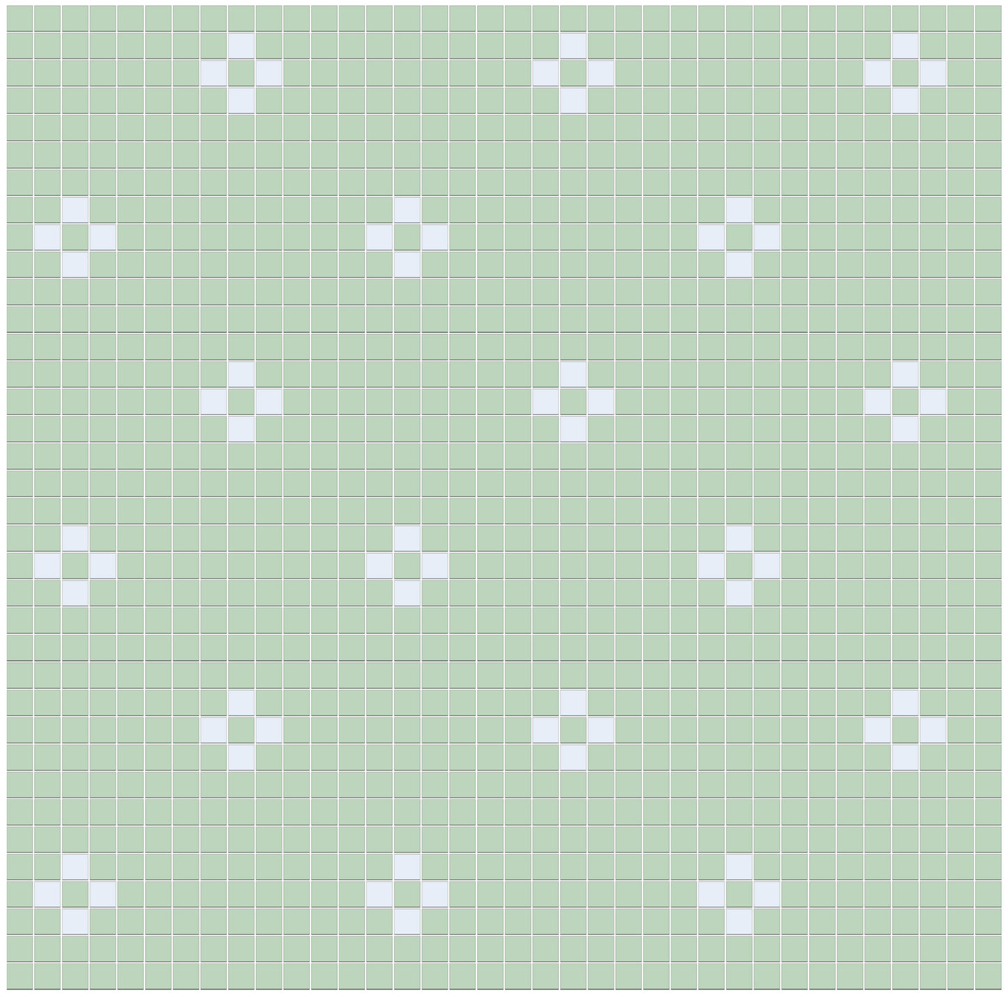 Annex | Glazed Square Porcelain | Pinnacle Pattern