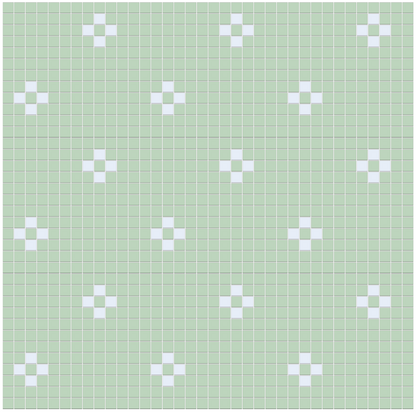 Annex | Glazed Square Porcelain | Pinnacle Pattern