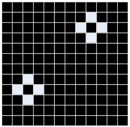 Annex | Glazed Square Porcelain | Pinnacle Pattern