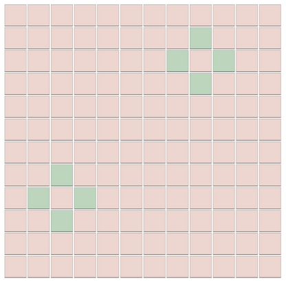 Annex | Glazed Square Porcelain | Pinnacle Pattern