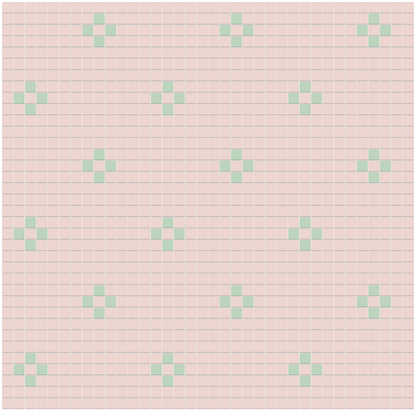 Annex | Glazed Square Porcelain | Pinnacle Pattern
