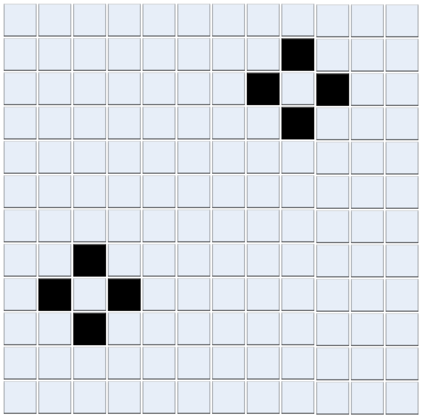 Annex | Glazed Square Porcelain | Pinnacle Pattern