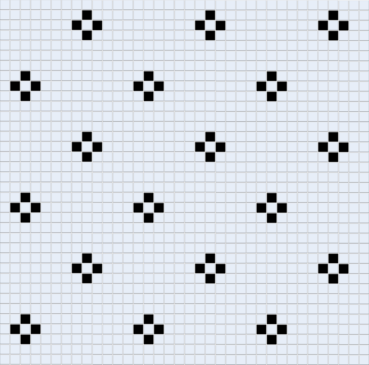 Annex | Glazed Square Porcelain | Pinnacle Pattern