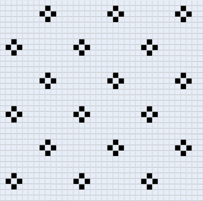 Annex | Glazed Square Porcelain | Pinnacle Pattern