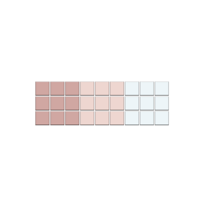 Meander | Modern Craftsman Square Porcelain Tile Pattern
