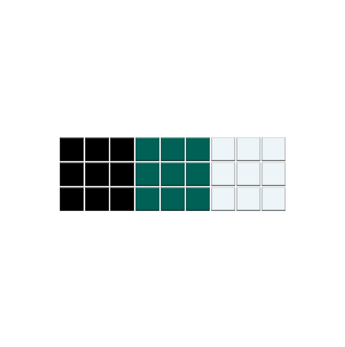 Meander | Modern Craftsman Square Porcelain Tile Pattern
