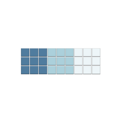 Meander | Modern Craftsman Square Porcelain Tile Pattern
