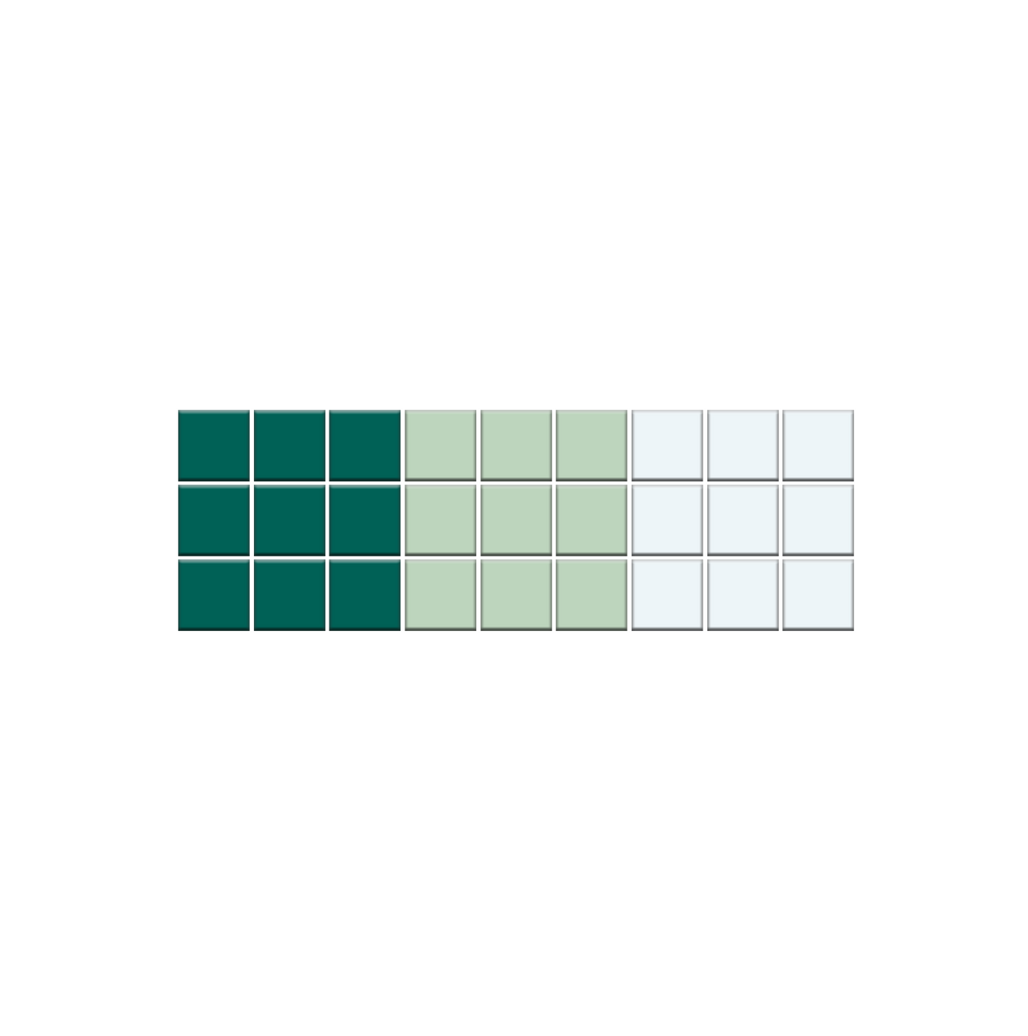 Meander | Modern Craftsman Square Porcelain Tile Pattern