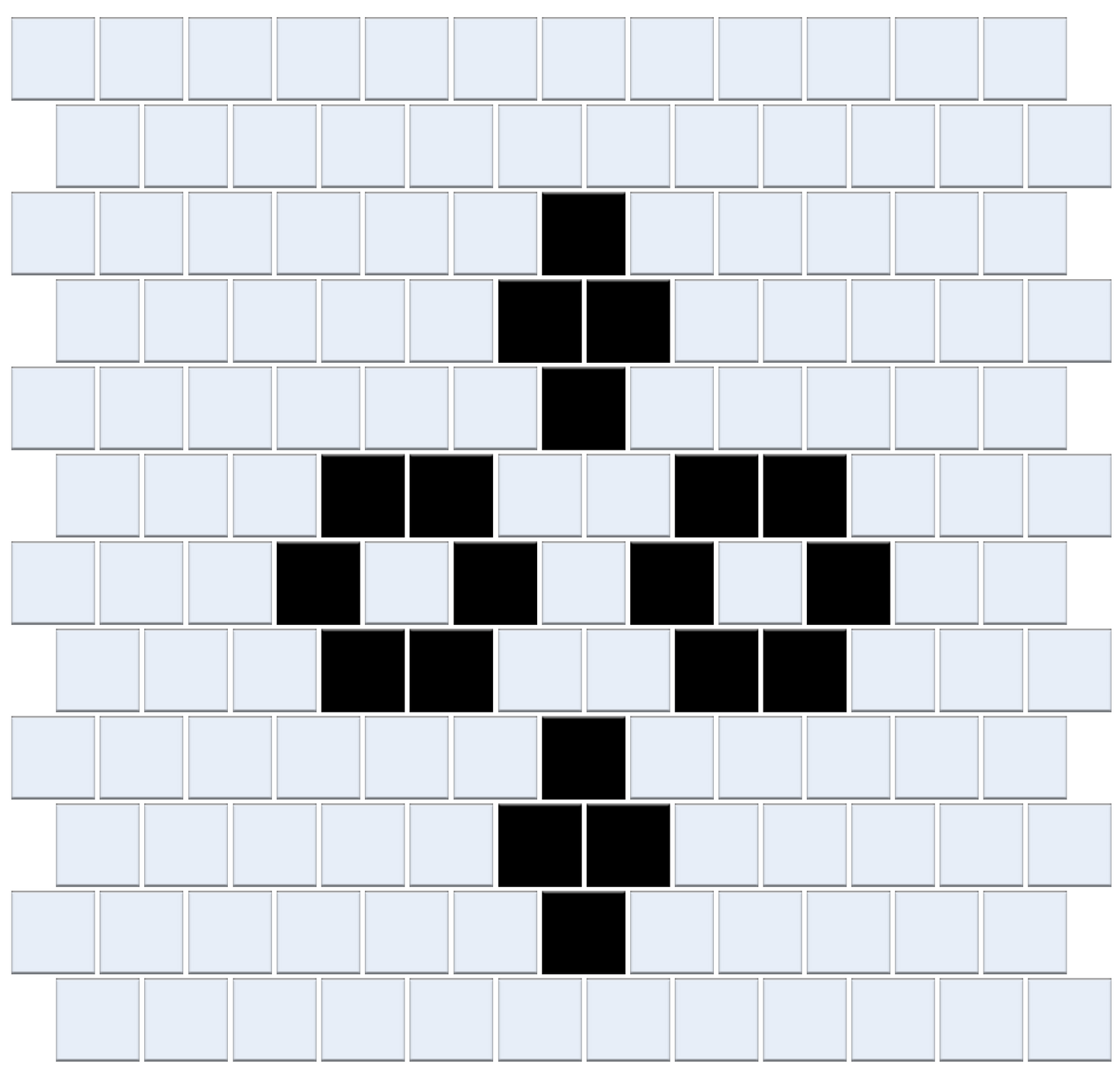 Margherita |Modern Craftsman Square Tile Pattern