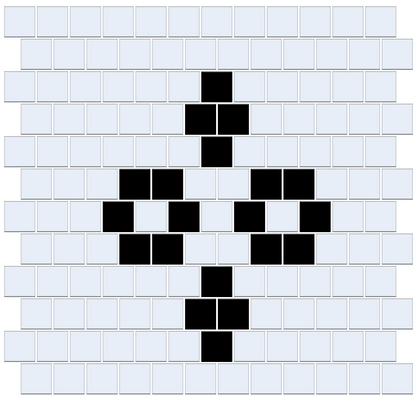 Margherita |Modern Craftsman Square Tile Pattern