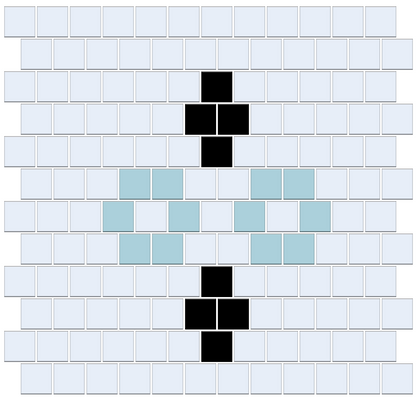 Margherita |Modern Craftsman Square Tile Pattern
