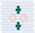Emerald Green/Cherry Blossom on Satin White