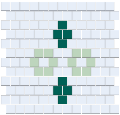 Margherita |Modern Craftsman Square Tile Pattern