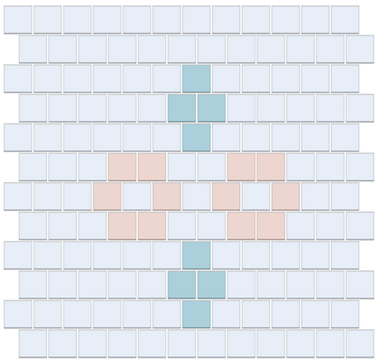 Margherita |Modern Craftsman Square Tile Pattern