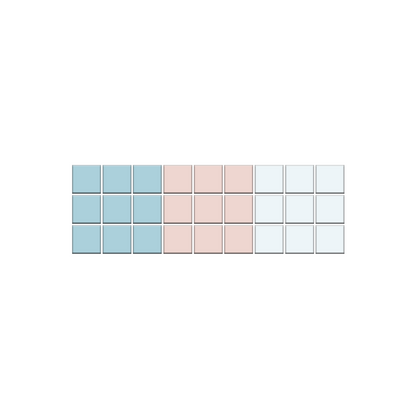 Margherita |Modern Craftsman Square Tile Pattern