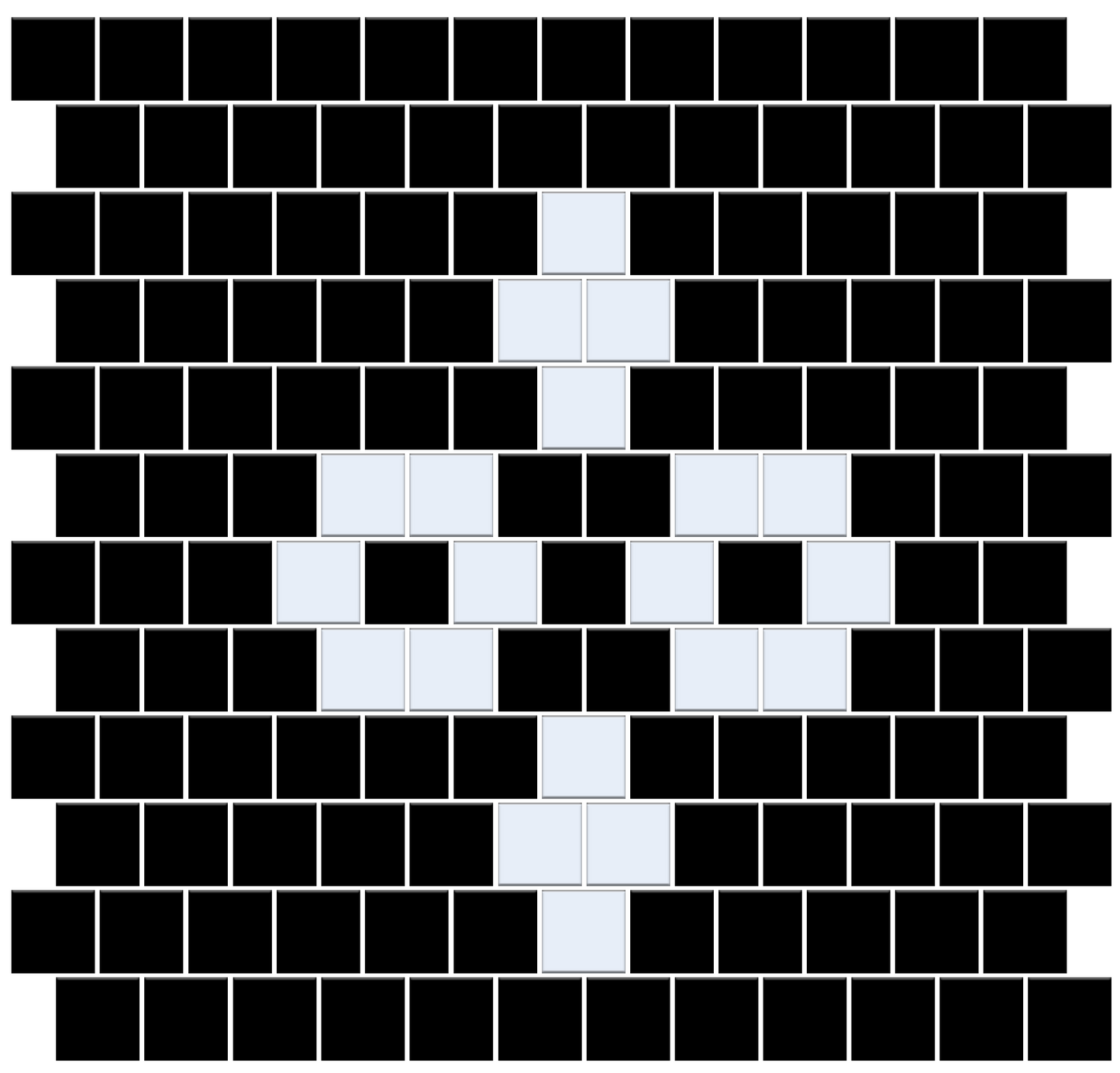 Margherita |Modern Craftsman Square Tile Pattern