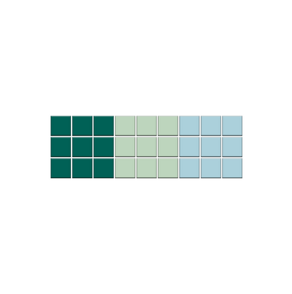 Nova - Modern Craftsman Square Porcelain Tile Pattern