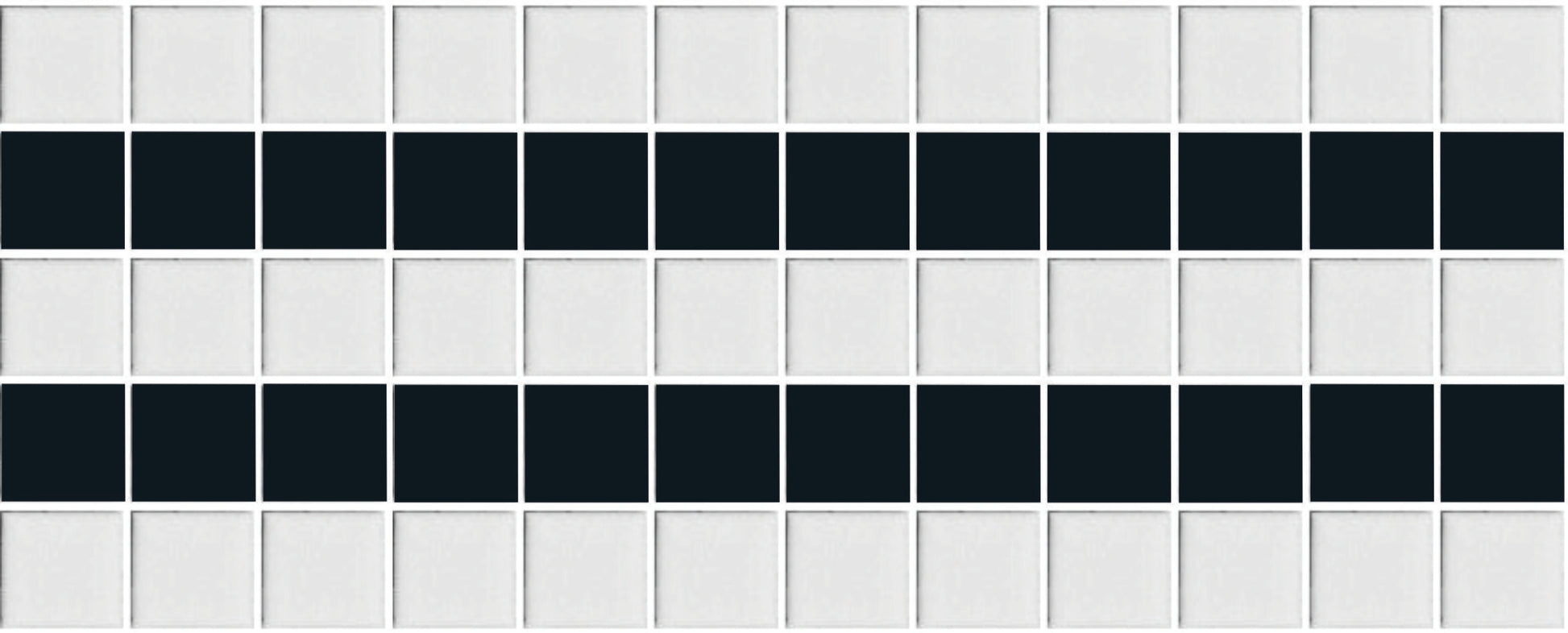 Parley tile border porcelain mosaic