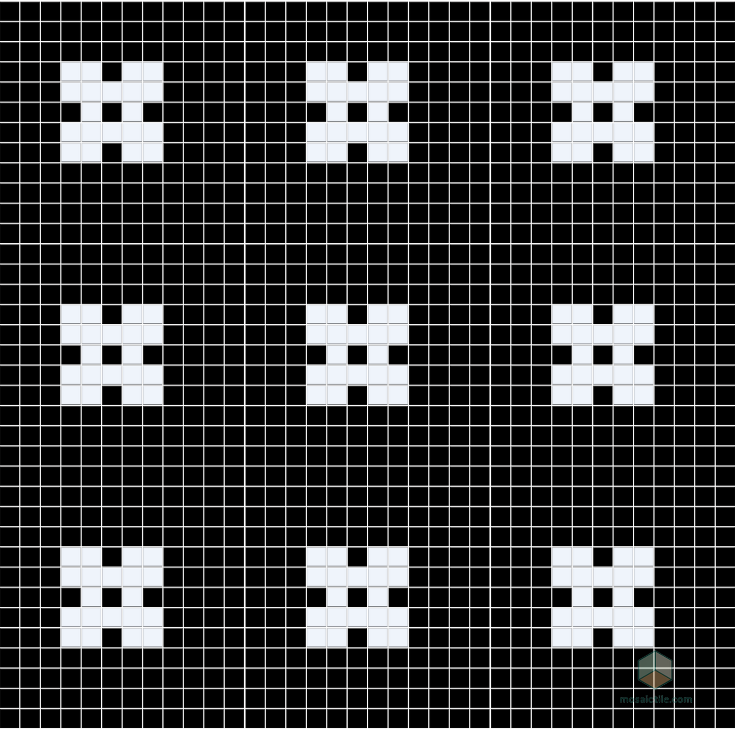 Plinth - Modern Craftsman Square Porcelain Tile Pattern