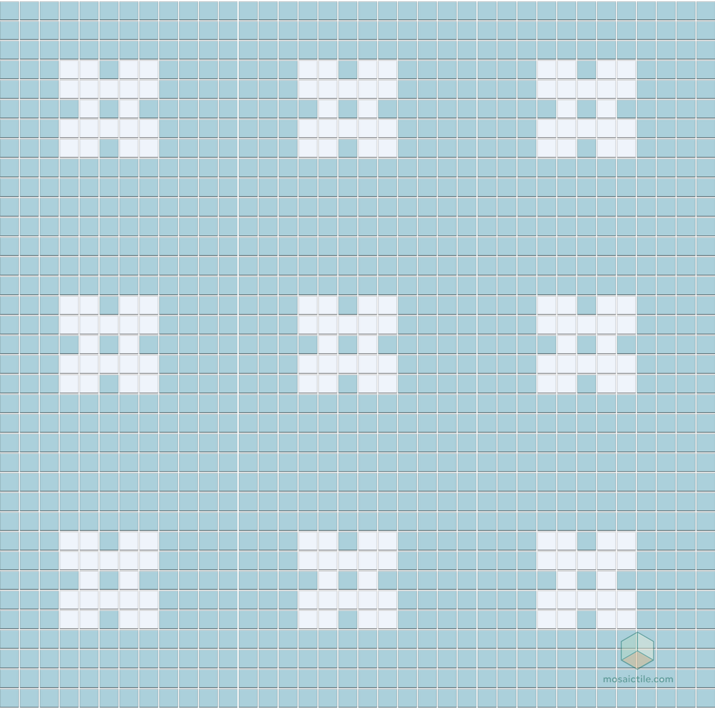 Plinth - Modern Craftsman Square Porcelain Tile Pattern