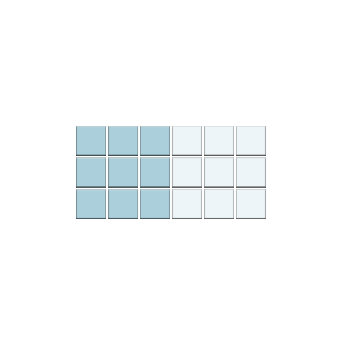 Plinth - Modern Craftsman Square Porcelain Tile Pattern