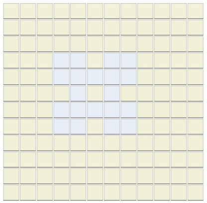 Plinth - Modern Craftsman Square Porcelain Tile Pattern