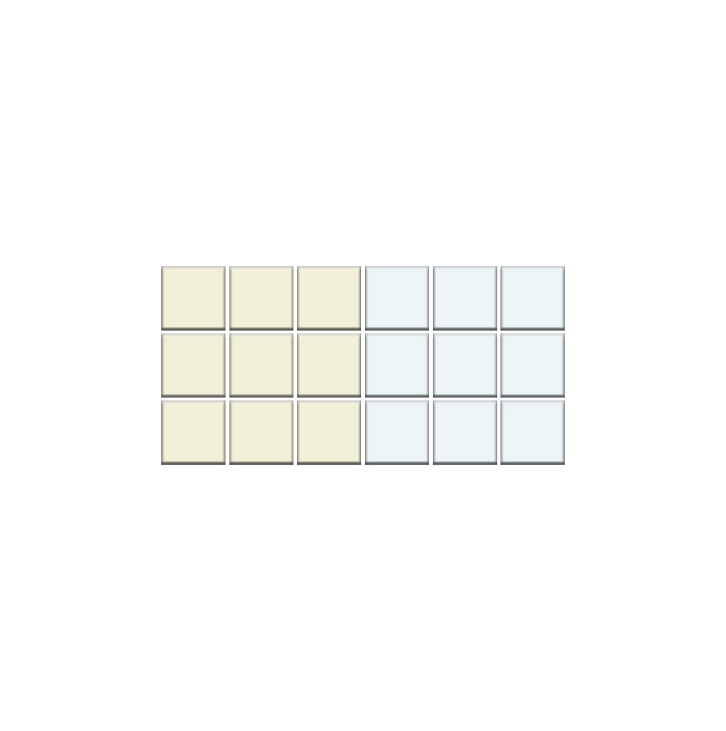 Plinth - Modern Craftsman Square Porcelain Tile Pattern