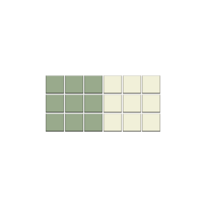 Plinth | Modern Craftsman Square Porcelain Tile Pattern