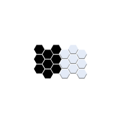 Stripes | Pinnacle Hexagon Patterns | Porcelain