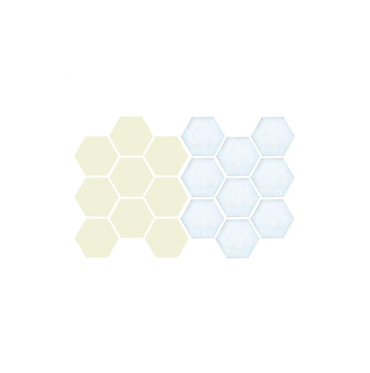 Tile in Pinnacle hexagon style Sample Color
