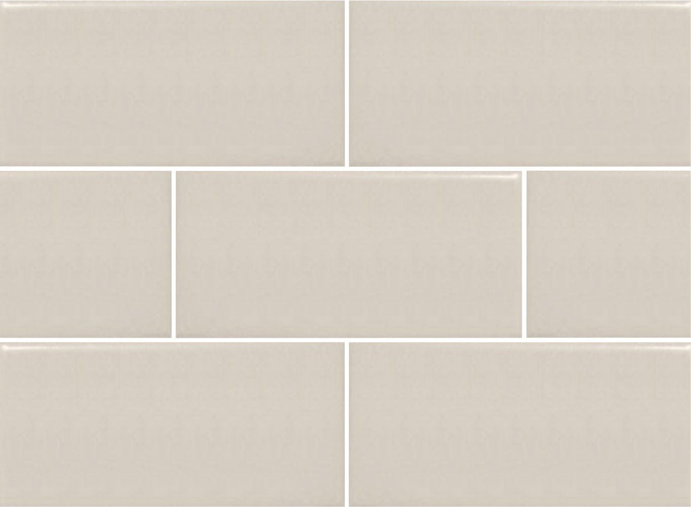 3x6 ceramic subway tile from the Lyric NOW collection shown in Pompeii Beige color.