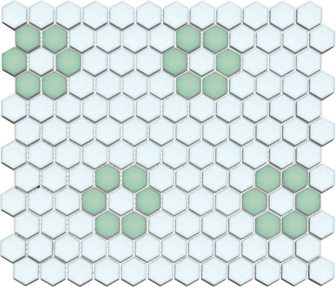 Retro Repeating Rosette | Pinnacle Hexagon Patterns