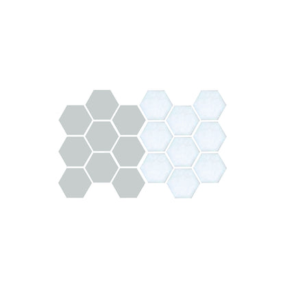 Gloss Rosette and Quad | Pinnacle Hexagon Patterns