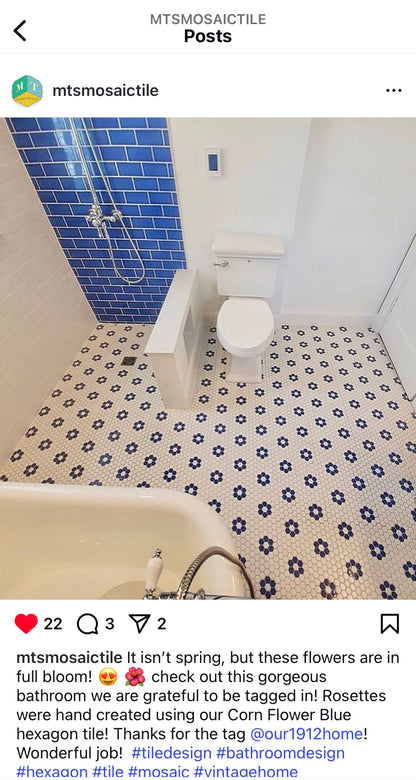 Repeating Rosette | Pinnacle Hexagon Patterns