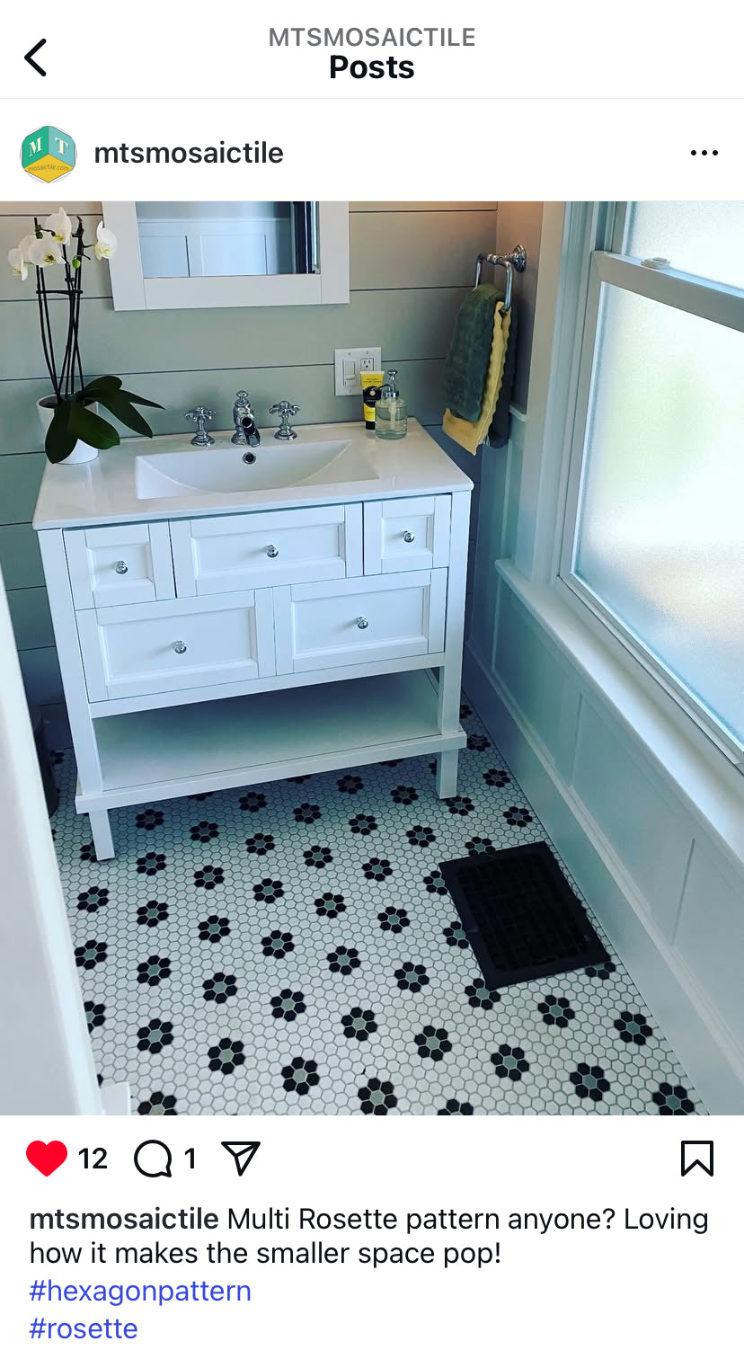 Repeating Rosette | Pinnacle Hexagon Patterns