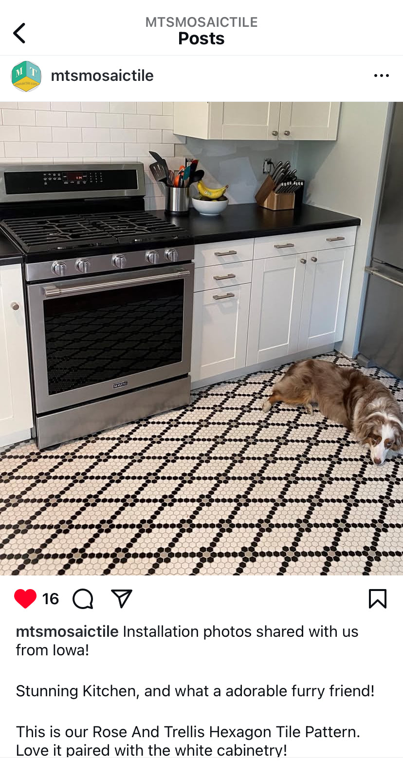 Rose & Trellis | Pinnacle Hexagon Patterns