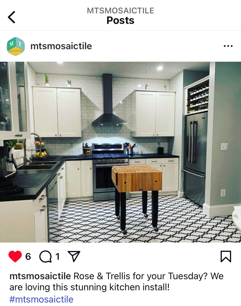 Rose & Trellis | Pinnacle Hexagon Patterns