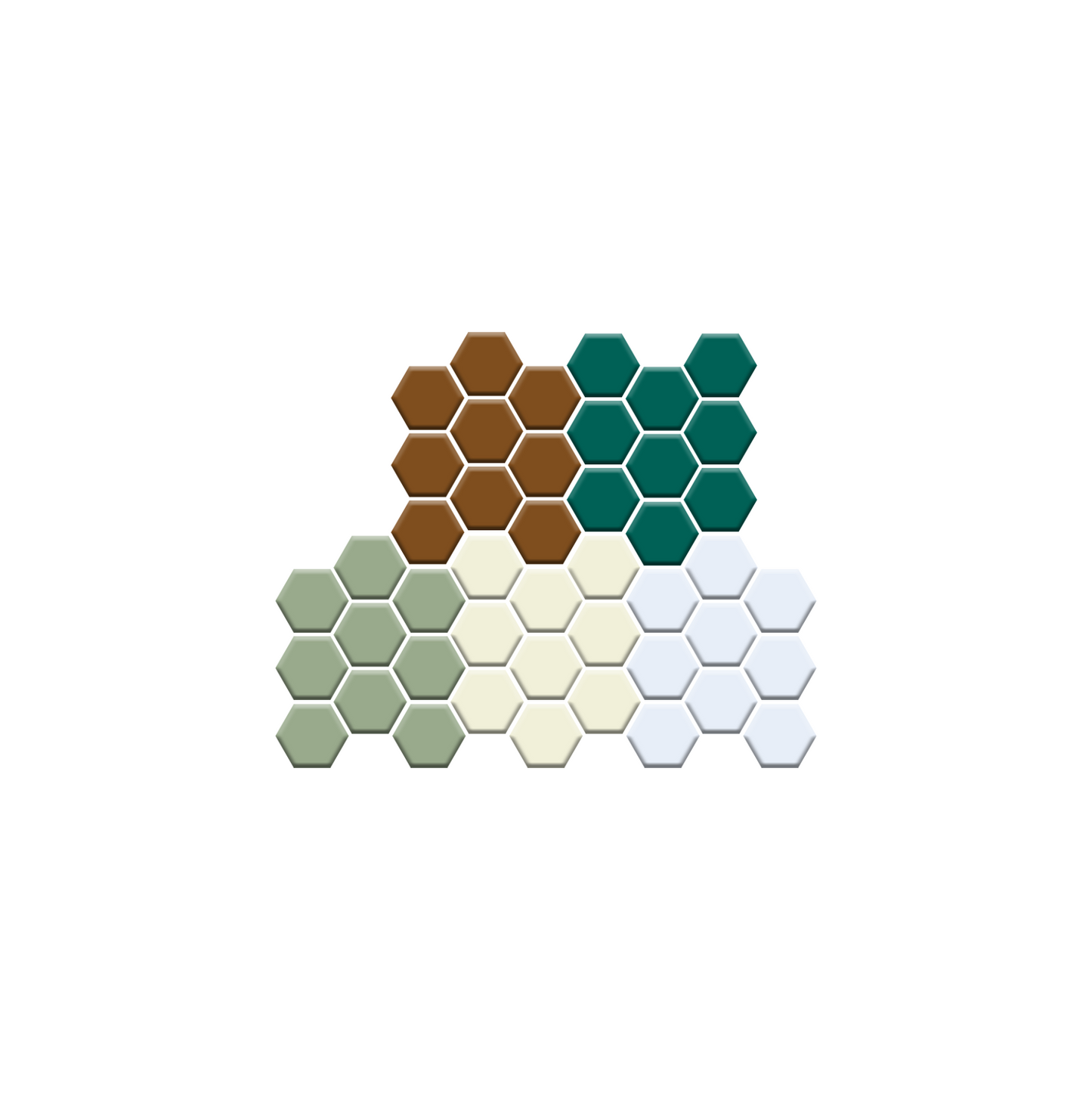 Victoria’s Veil 4 pc. | Pinnacle Hexagon Patterns