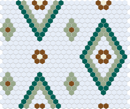 Victoria’s Veil 4 pc. | Pinnacle Hexagon Patterns