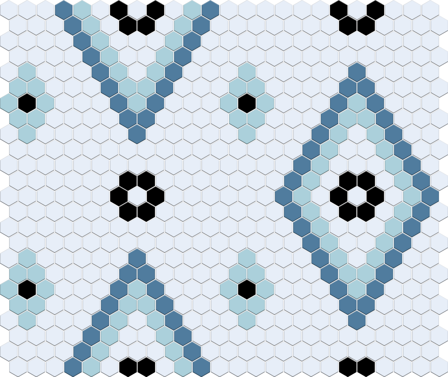 Victoria’s Veil 4 pc. | Pinnacle Hexagon Patterns
