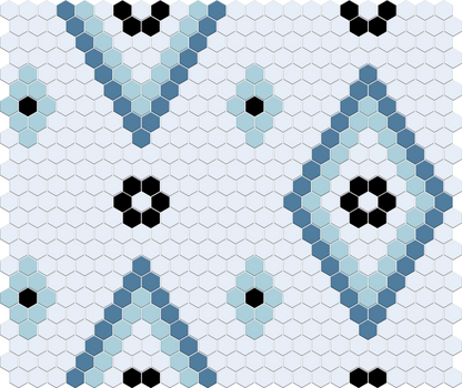 Victoria’s Veil 4 pc. | Pinnacle Hexagon Patterns