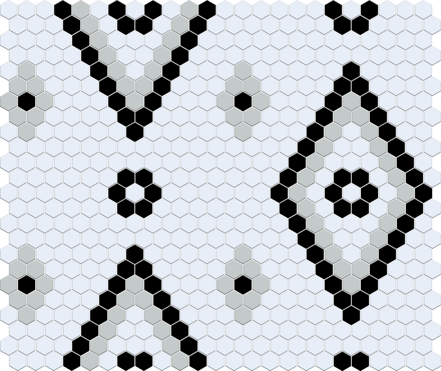 Victoria’s Veil 4 pc. | Pinnacle Hexagon Patterns